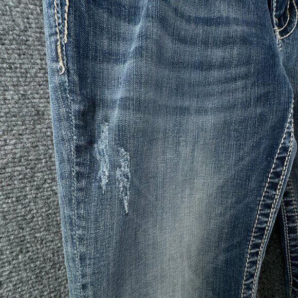 Miss Me Signature Boot Embellished Jeans Size 30x34 JP5853B2 Urban Cotton Blend - Picture 10 of 16